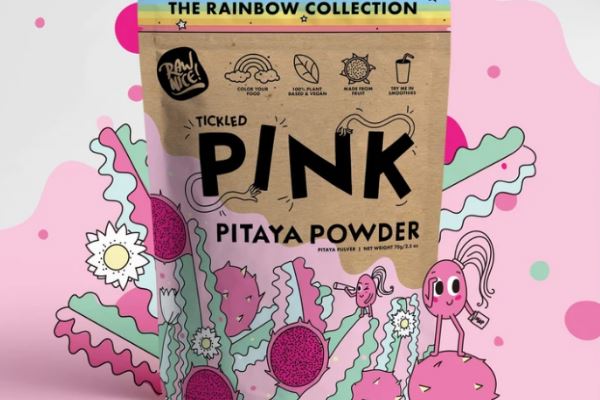 Pink Pitaya Powder for vegan smoothie bowls recipes