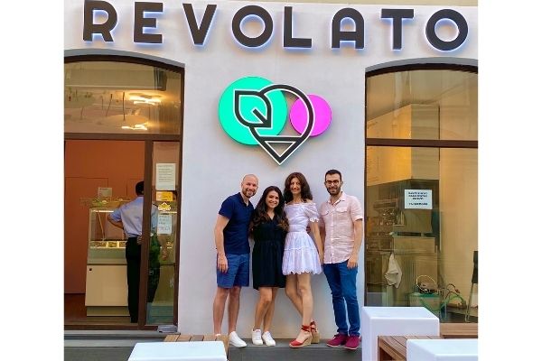 With Dario & Cristina, the founders of Revolato