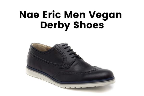 Best Vegan Men's Dress Shoes Nae Eric Men Vegan Derby Shoes