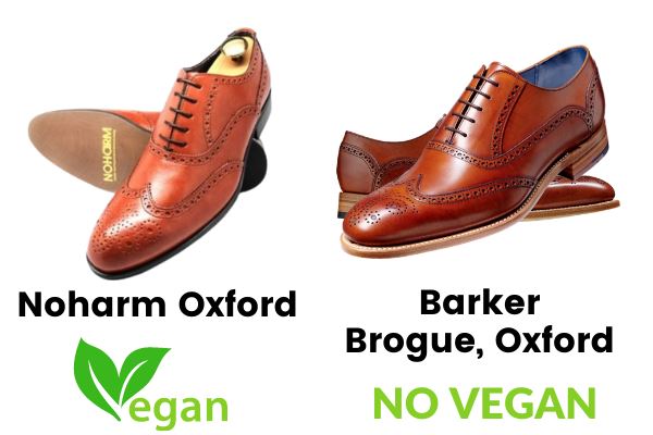 noharm oxford vegan barker brogue, oxford non vegan